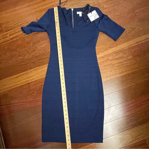 Bisou Bisou Navy Dress - Picture 7 of 7